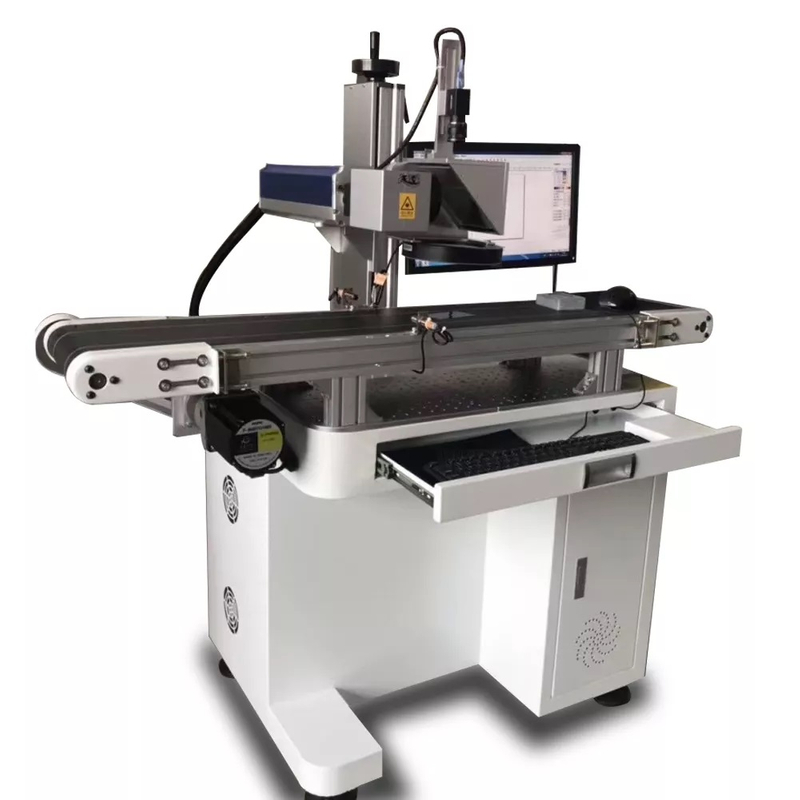 Automatic Focus Ccd Vision Positioning Fiber Laser Marking Machine